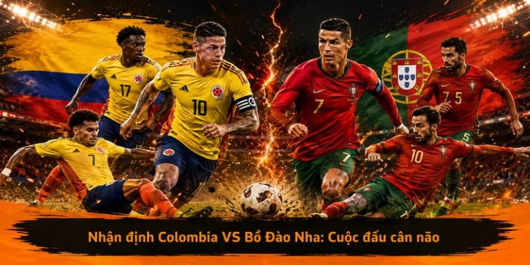 Colombia VS Bồ Đào Nha